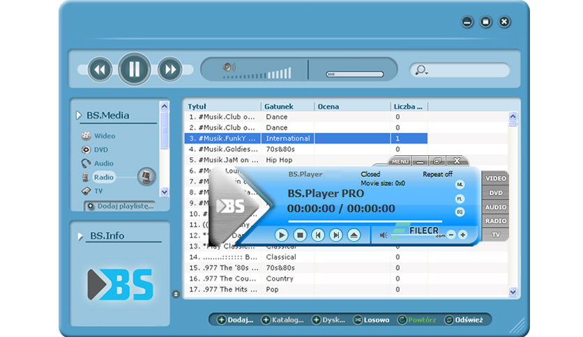 BS.Player Pro Crack 2.82 Build 1096 Serial Key [Latest] Free Download