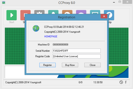 CCProxy 8.1 Crack With Full Serial Key Latest Version Download