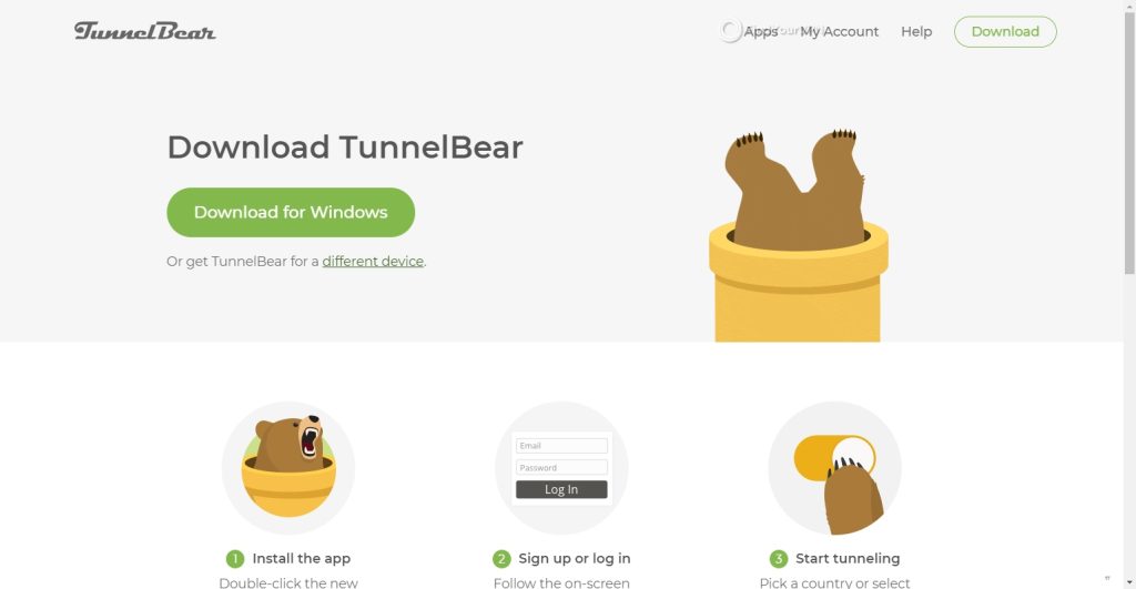 TunnelBear 4.5.0 Crack Latest Version Free Download 2022